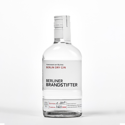 BERLINER BRANDSTIFTER - Berlin Dry Gin 0,35l - - Das Berlinerzimmer