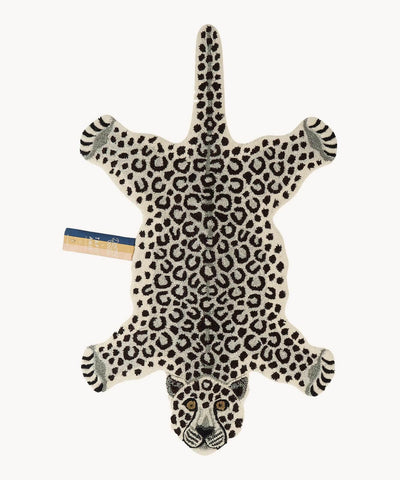 DOING GOODS - Teppich ' Snowy Leopard Rug Large ' - - Das Berlinerzimmer